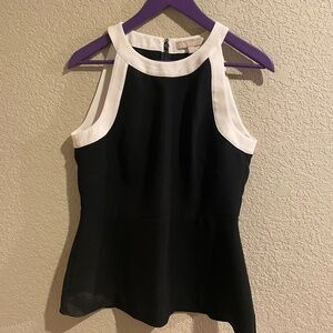 Banana Republic Black and White Tank Top